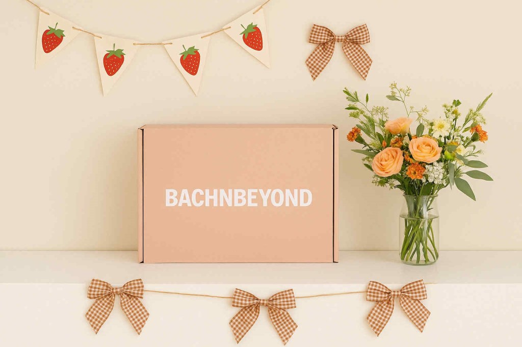 farmer's market themed bachelorette decor box with gingham and fruit accents
picnic-style bachelorette party setup with fresh florals, produce signage, and pastel tones
she's off the market bachelorette decorations with tote bags, balloons and brunch setup